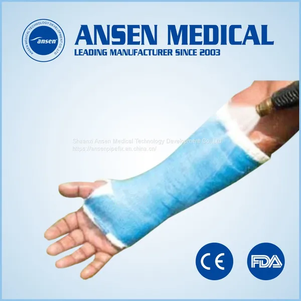 Factory Bone Fracture Resin Synthetic Cast Bandage Polyester Orthopedic Fiber Cast photo-5