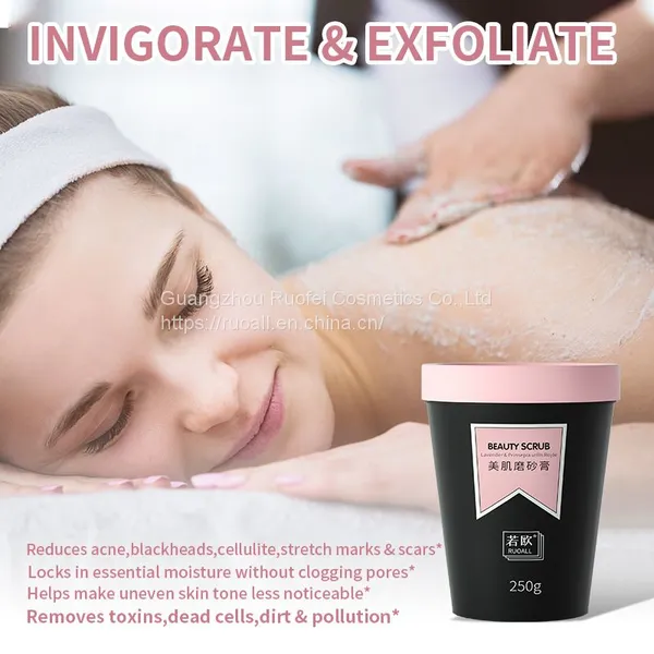 Wholesale Hot Sale Skin Care Body Scrubs Natural Organic photo-4