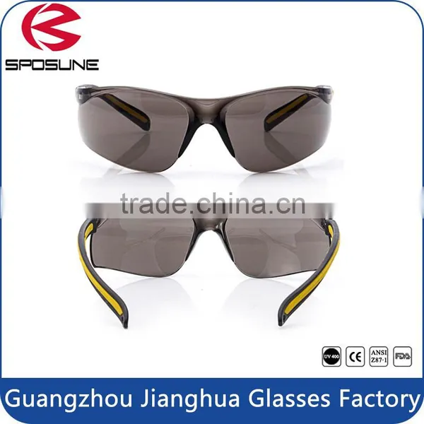 Patented Safety Glasses Shatterproof Eye Protection Rubber Temples Scratch Resistant Lenses For Welding Wookworking Hunting photo-3