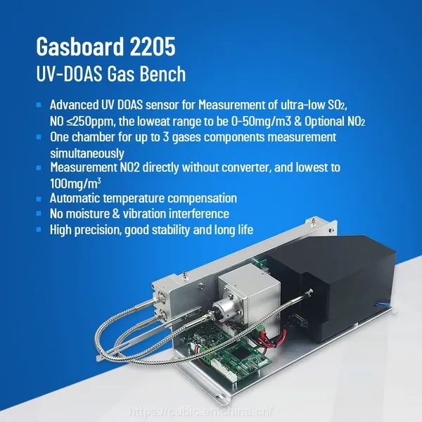 Ultra-low Range UV-DOAS Gas Bench With Automatic Temperature Compensation photo-4