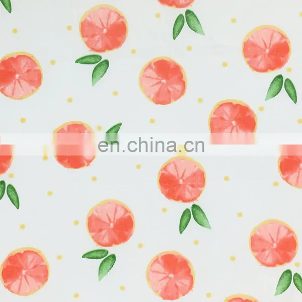 Cartoon Lemon Fabric Distribution 100% Cotton Twill Crib, 100% Cotton Printed Fabric Tablecloth Curtain Fabric photo-3