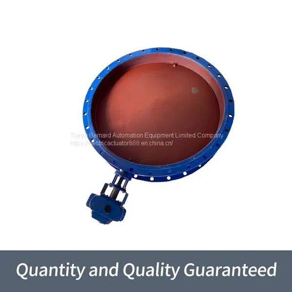 Bernard Intelligent Electric Actuator D941W - 2.5 - C Caliber DN1100 Fine Small Ventilation Butterfly Valve photo-4
