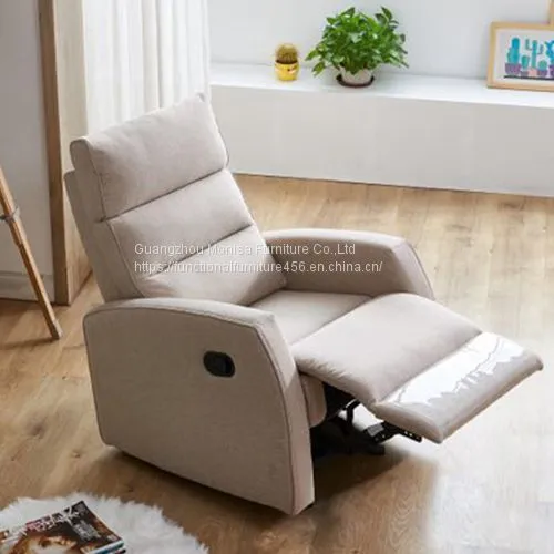 Nordic Small Apartment Sofa Single Multifunctional Fabric Sofa Lounge Chair Living Room Bedroom Balcony Sofa photo-4