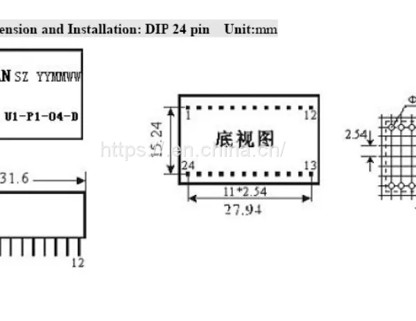 0-5V to 4-20mA Converter 4-20mA to 0-10V IC Isolation Amplifier IC Isoem U (A) -P-O-S Series photo-5