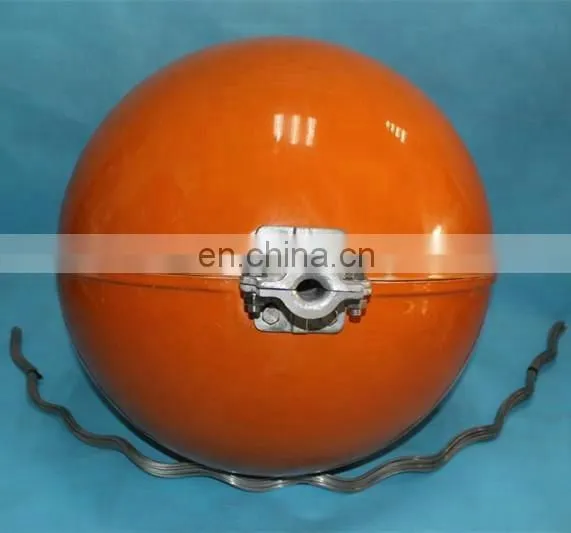 400mm 600mm Diameter Orange Color Fiberglass Aerial Marker Spheres photo-2