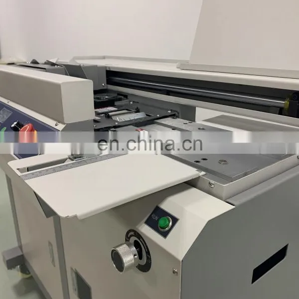 Semi Auto Glue Binding Machine Printing Shop Use Double Mode 55mm Wireless Book Glue Binding Machine Automatic Glue photo-4