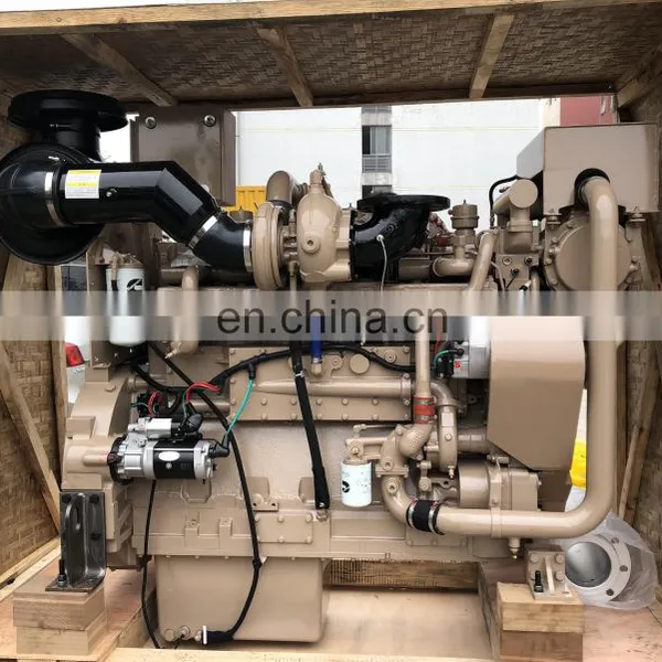 Water Cooling 6 Cylinder 500-700HP KTA19-M4 Boat Ship Marine Diesel Engine photo-2