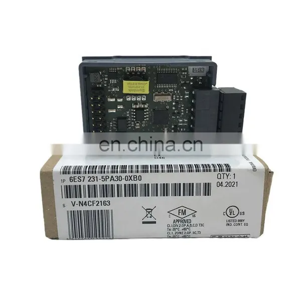 CNC Part for Siemens SIMATIC S7-1200 6ES7231-5PA30-0XB0 Analog Input Module photo-4