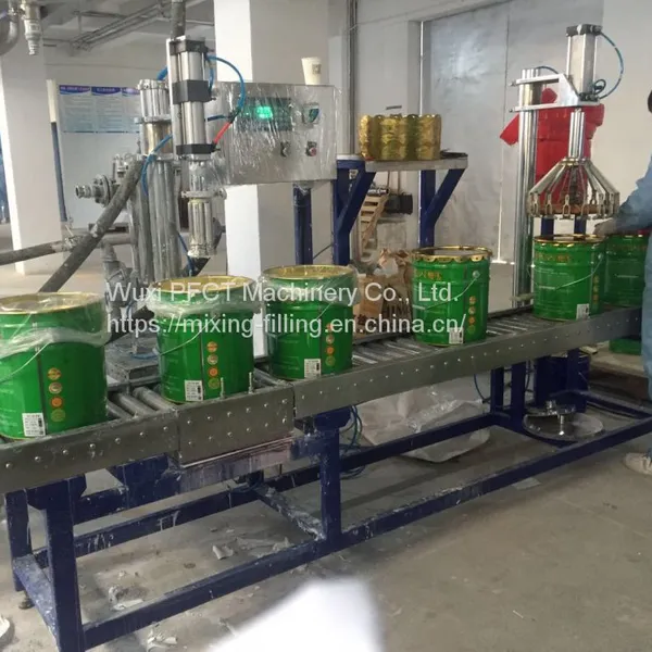 Paint Drum Barrel Filling Capping Machine photo-2