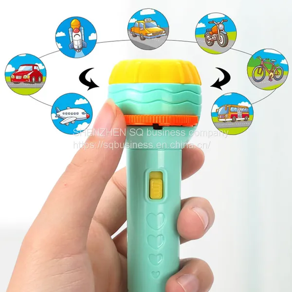 Baby Sleeping Story Book Flashlight Projector Cartoon Torch Lamp Toy Kids Toy Education Flashlight Projector Torch Lamp Toy photo-5