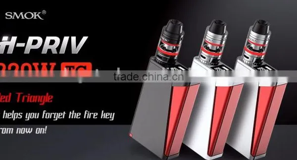 Smok 100% Original H-PRIV 220w TC Mod Fit for Micro TFV4 Tank Smoktech H-PRIV Kit Elego Wholesale photo-6