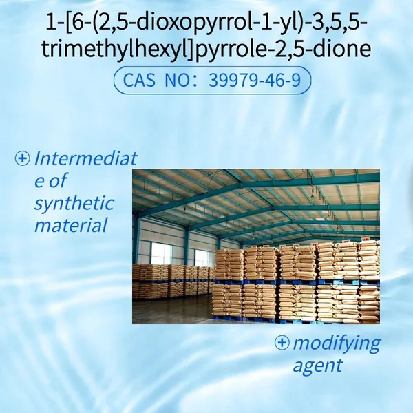 1-[6-(2,5-dioxopyrrol-1-yl)-3,5,5-trimethylhexyl]pyrrole-2,5-dione CAS No.: 39979-46-9 photo-5