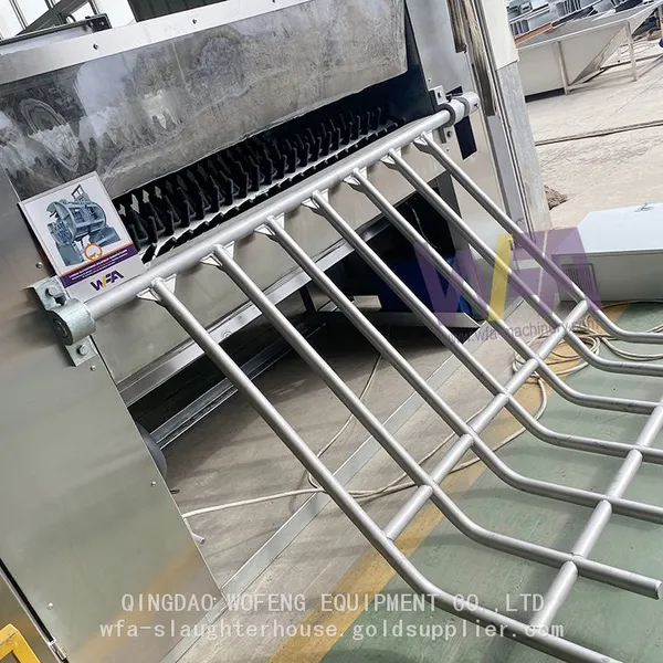 Hot Selling Pork Slaughter Line Hydraulic De-hairing Machine For Pig Abattoir Equipment photo-5