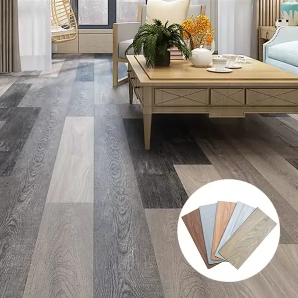 Ecofriendly UV Coating 4/0.3/0.5/0.7 SPC Waterproof Wood Stone Carpet Grain Vinyl Flooring Palnk Click Best Price Pvc Flooring photo-2