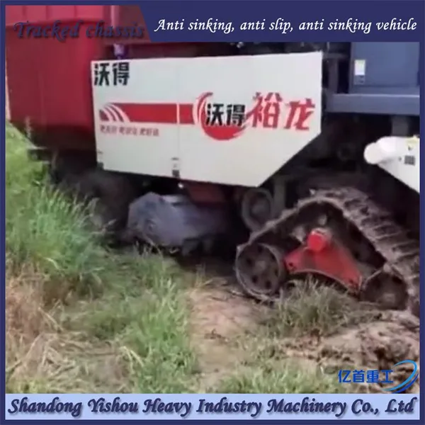 Corn Harvester Modified With Half Track Anti-skid and Anti Sinking photo-3