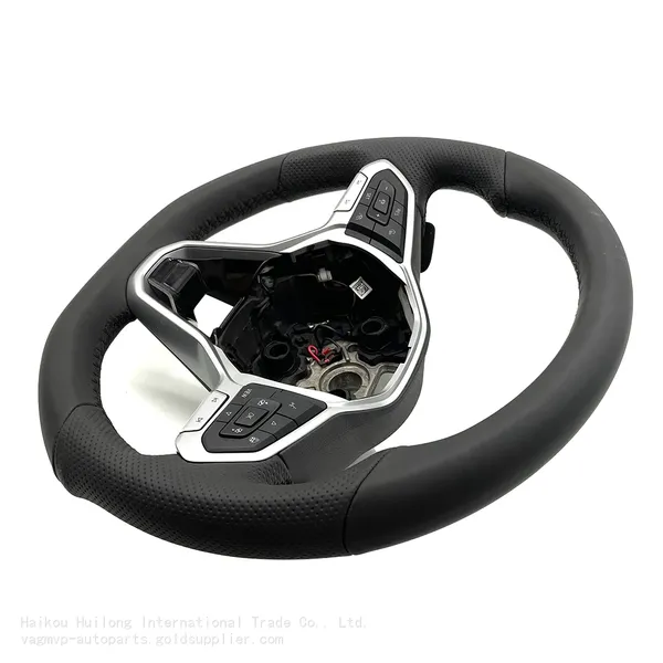 For VW Passat B8 Golf MK7 MK8 Tiguan MK2 MultiFunction Leather Steering Wheel With ACC Heated Shift Paddling photo-3