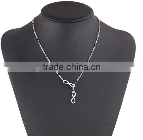 Hot Selling Lucky Number 8 and Crucifix Pengdant Necklace photo-4
