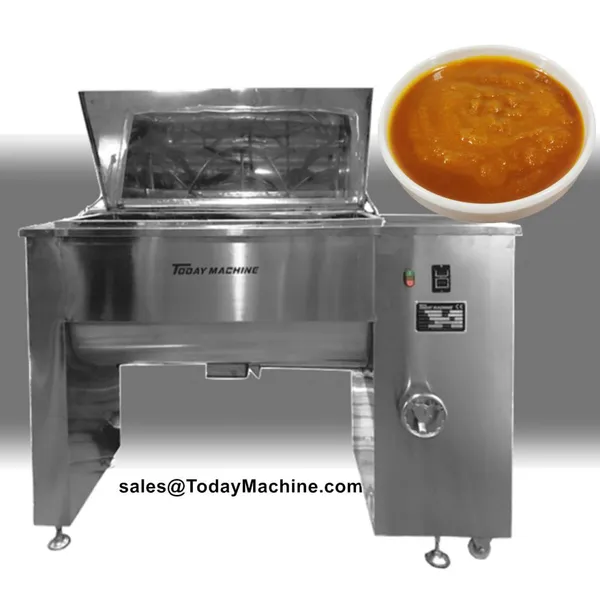 Stainless Steel Seaweed Processing Ribbon Blender Mixer Machines