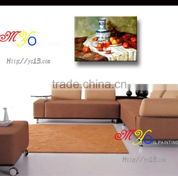 Stil Life Remarkable Artwork Popular Genuine Handmade Oil Painting Ct-99 photo-3