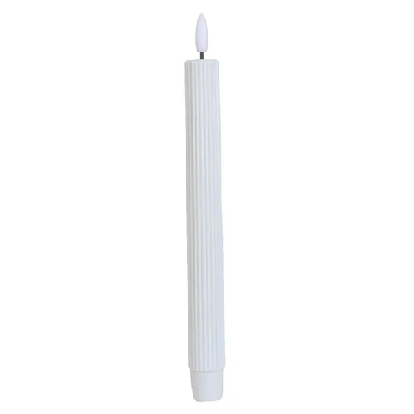 3D Wick 6pcs Set Realistic Led Taper Candle Long Pole Candle Sticks Thin Taper Led Candles With Moving Flame photo-3