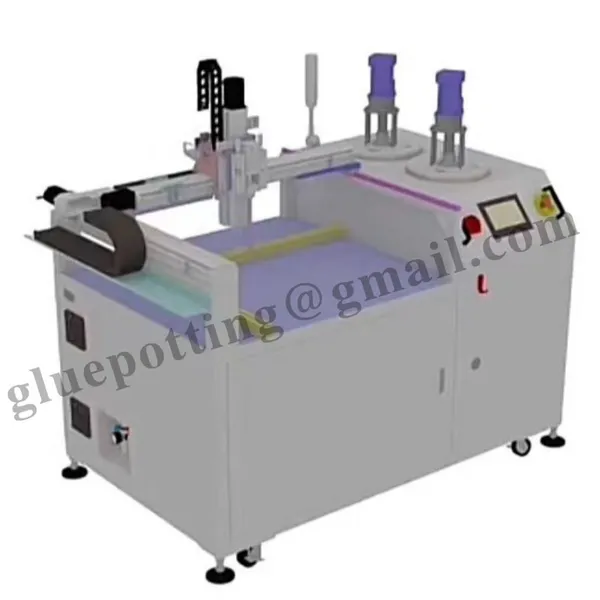 AB Adhesive Sealant Mixing System Potting Filling Dispensing Machine AB Glue Mixer Dispenser With Oven Curing photo-4