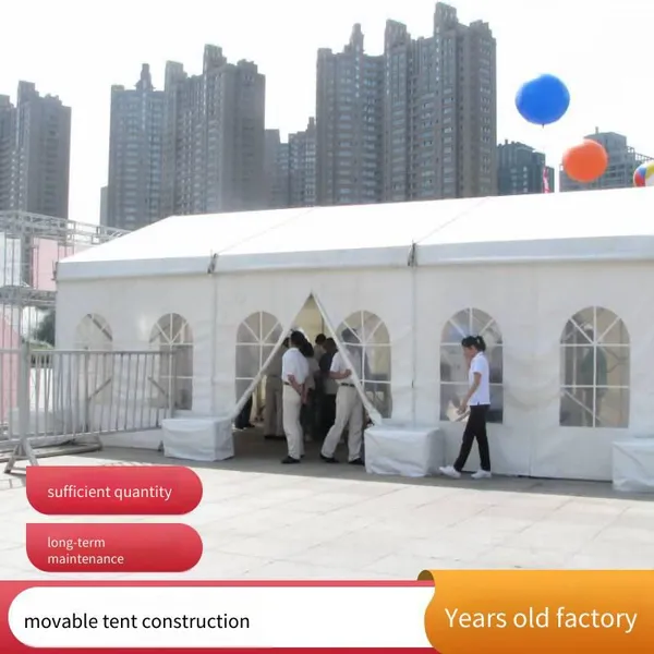 Aluminum Alloy Tent Rental Manufacturer. Sports Event Tent Construction. Outdoor Wedding Tent Rental Company photo-5