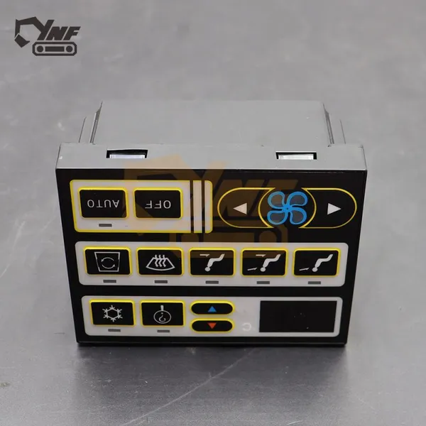 VOE 14520415 Excavator AC Controller Panel YNF02575 | Climate Control Unit for Models 12V/24V Dashboard Mounted