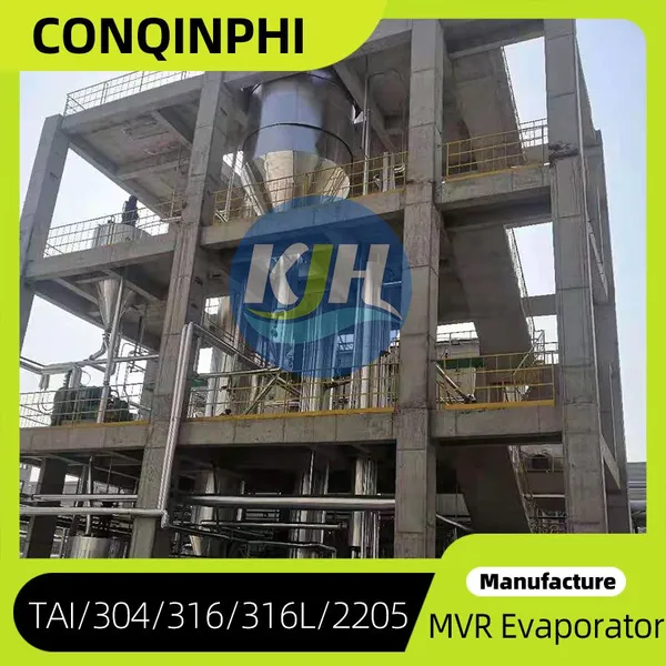 For Pharmaceutical Water: Multi-Effect Evaporator for Desalination, 316L, Sanitary Finish, PLC Controlled photo-2