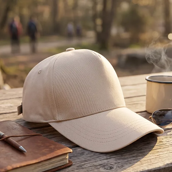 14 Years Certified Hat Manufacturer Bulk Wholesale OEM ODM Premium Brass Buckle Cotton Blank Cap photo-2