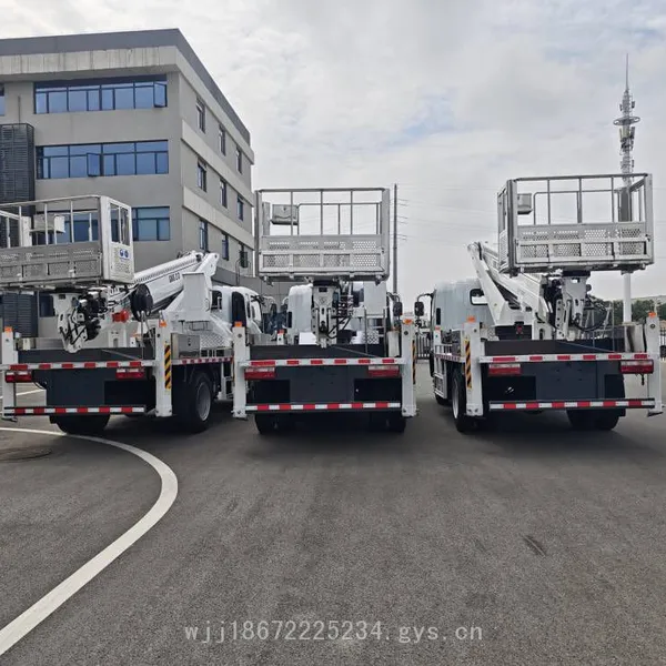 Dongfeng Export-type 23-meter Aerial Work Vehicle, Telescopic Boom Aerial Work Platform for Foreign Trade Maintenance photo-5