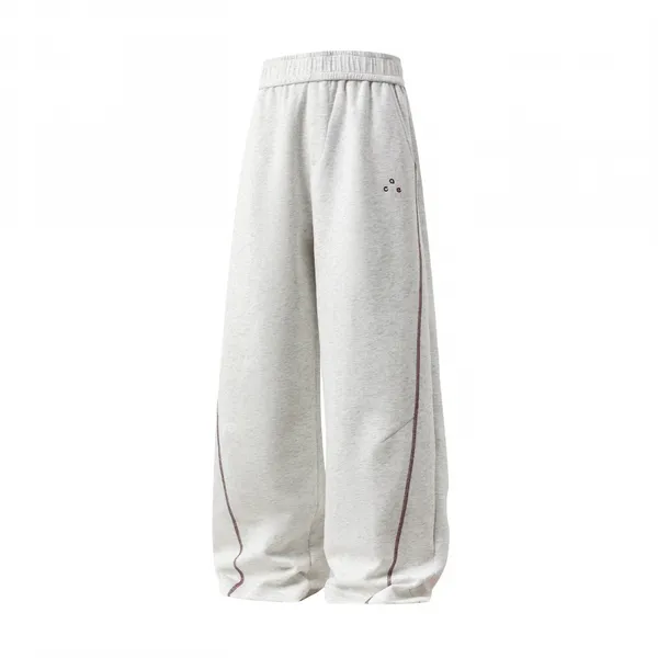 Men’s Cotton-Blend Wide-Leg Sweatpants
