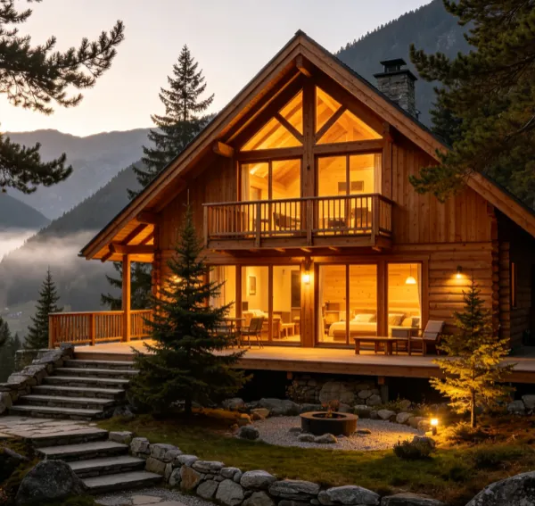 Prefab Wooden House | No Construction Hassle, Ready in Days