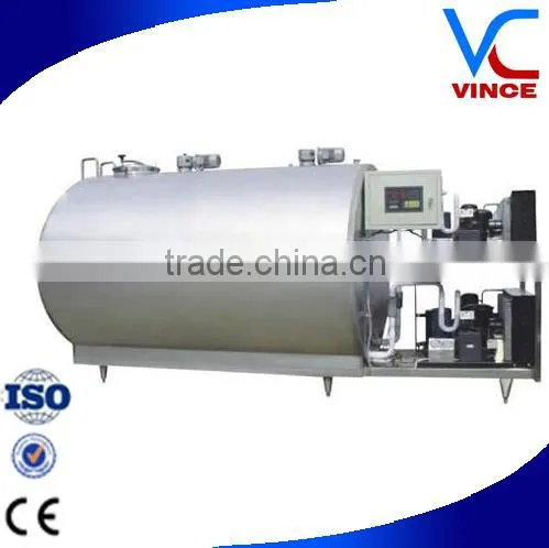 High Quality Stainless Steel Horizontal Milk Cooling Tank With Copeland Compressor