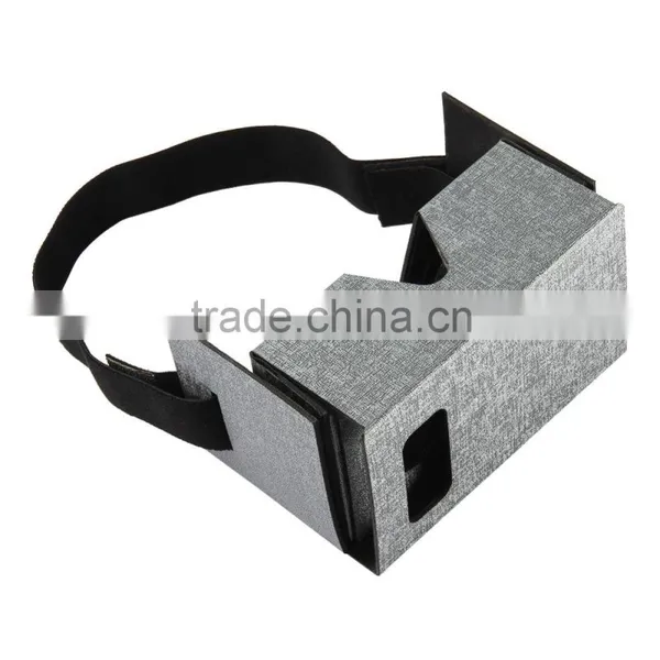 More Popular and Best Price 3d Glasses Cardboard vr Glasses PU photo-5