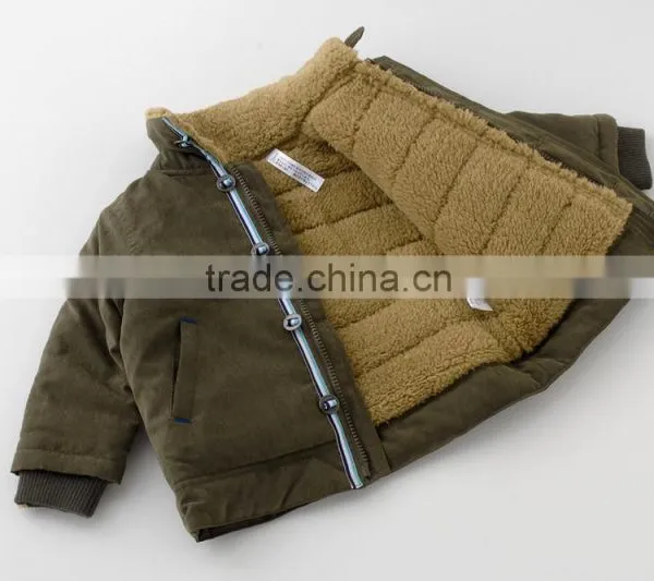 Japanese Wholesale Products High Quality Cute New Born Babies Clothes Jacket for Boys Children Winter Garment photo-2