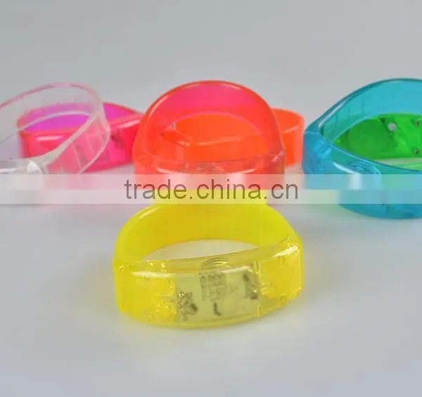Large Size LED Bracelet Bracelet Light Explosion Bar Nightclub Concert Essential LED Sound Control Luminous Bracelet photo-2