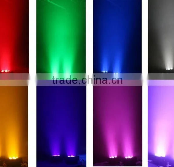 Wireless DMX 6pcs 7 In1 RGBWA UV Pink Waterproof LED PAR Can photo-5
