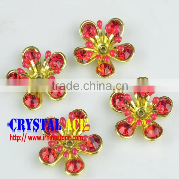 Metal Craft Retro Flower for Fashion Leather Product photo-3