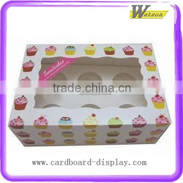 Clearly PVC Window Paperboard Packaging Box With Cotton Handle photo-4