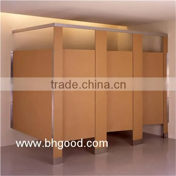 Best Price Decorative Plain Color Hpl Toilet Partition photo-2