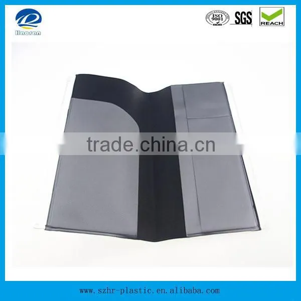 New Design High Quality PVC Ticket Holder,passport Organizer With Zipper on Each Side photo-4