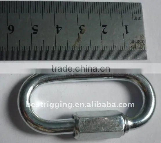6mm Zinc Plated Quick Link in Karabiner Rigging Hardware Manufacturer photo-3