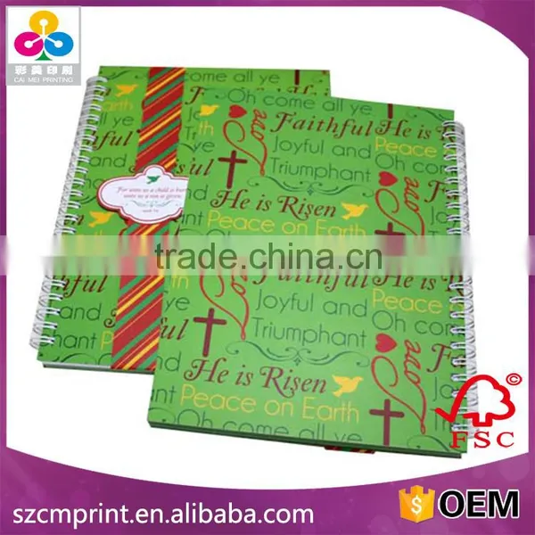 Colorful Hardcover Book/hardback Book Wire-o/Spiral Bound Book Printing