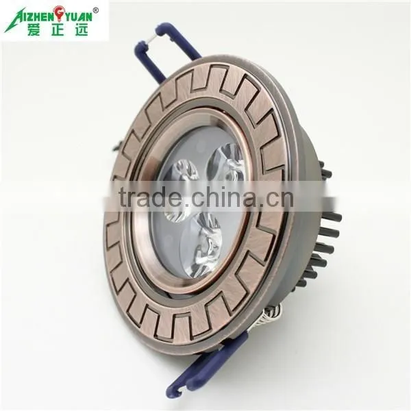 Epistar High CRI Recessed 220V LED Downlights 3W For Home & Hotel Decoration