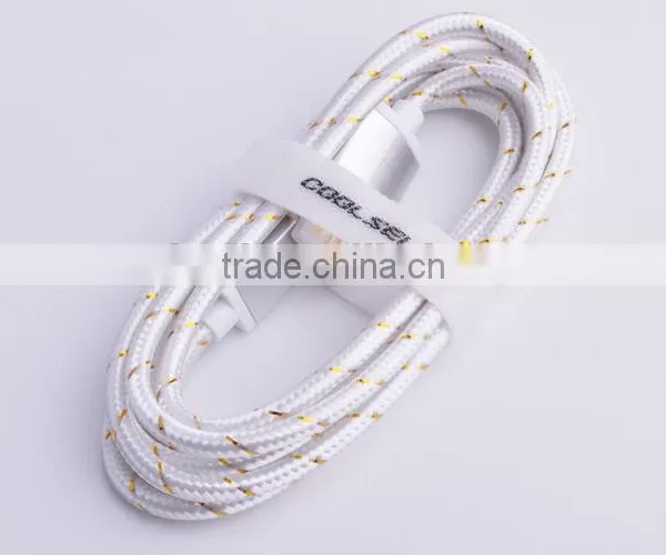 3ft Strong Durable 100% Factory Test Fabric Nylon Braided USB Charger Cable photo-4