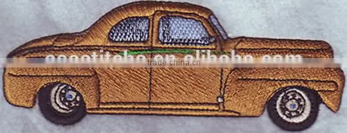 Twill,felt,thread Background Material Fashional Car Custom Iron on Embroidered Hockey Patches photo-4