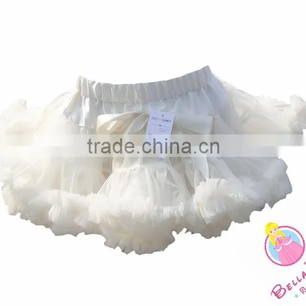 Lovely Fluffy Chiffon Pettiskirts Baby Girls Skirts photo-6