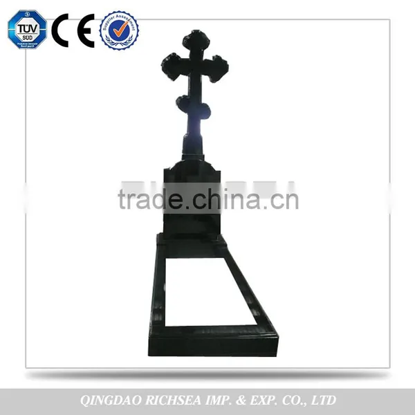 Original Factory Quality Granite Cheap Tombstone / Monuments photo-3