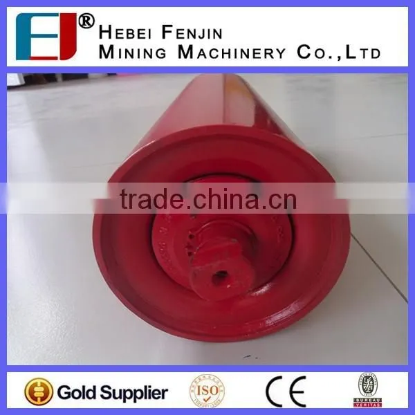 Energy Saving High Performance Steel Pipe Trough Roller, Belt Conveyor Idler Roller photo-2