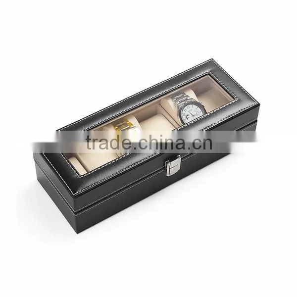 Custom New Product pu Leather Watch Packaging Box photo-4